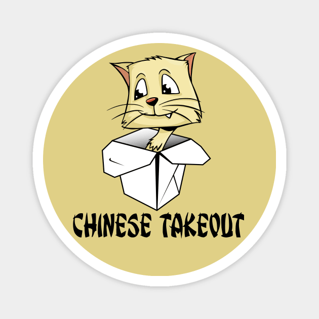 Chinese Takeout Magnet by DRS Designs